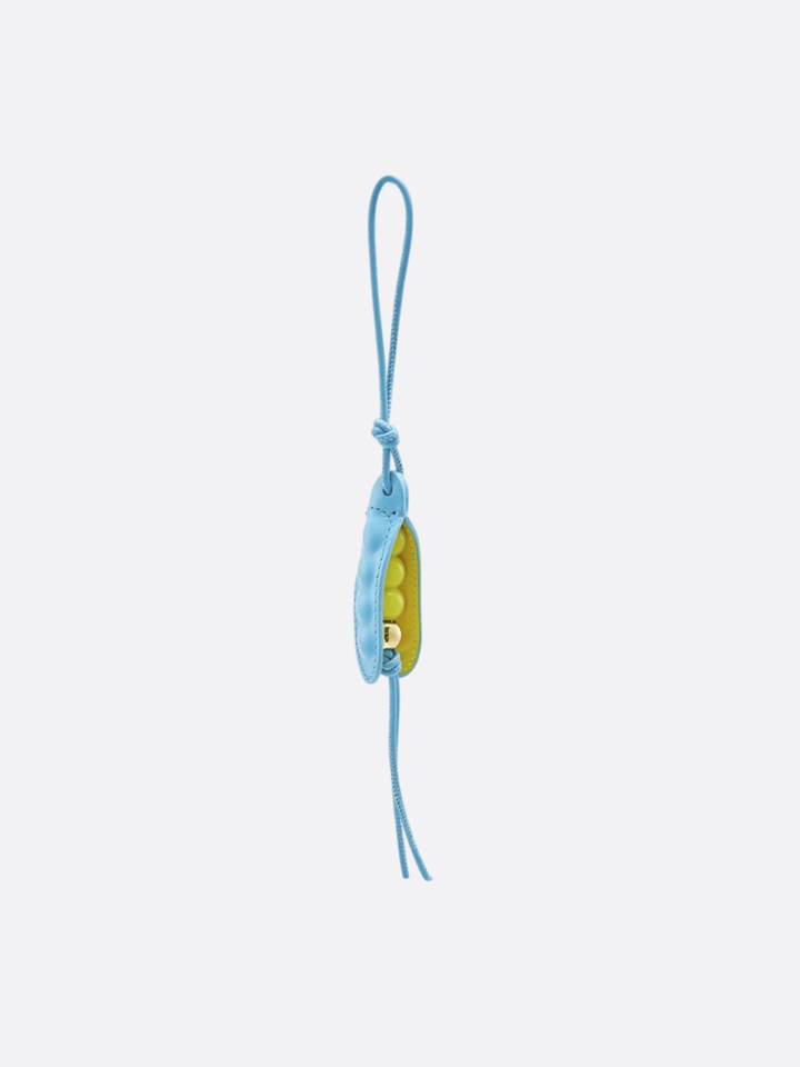 bijoux de sac cuir bleu